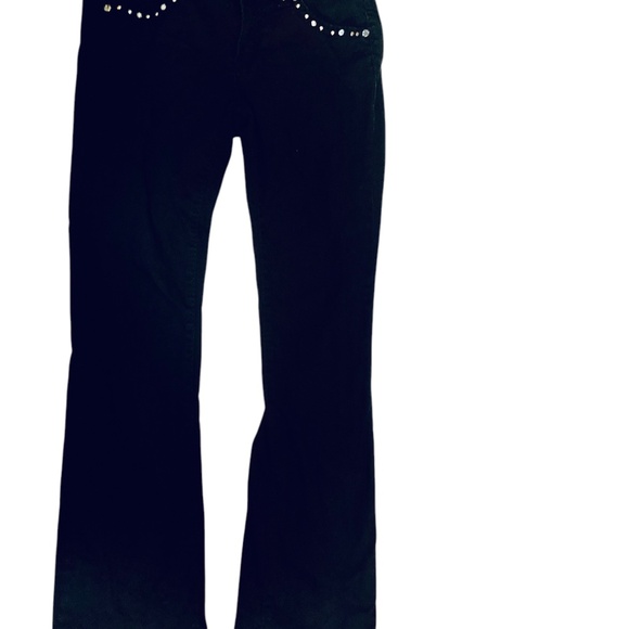 Miss Chic Black Jeans Size 9 - Picture 8 of 11